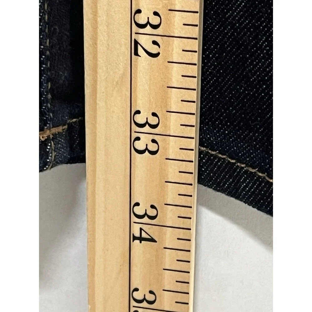 Eddie Bauer Jeans Women 12L Curve Slim Straight Long Tall Dark Wash